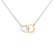 Náhrdelník s diamantom Eternal Circles4