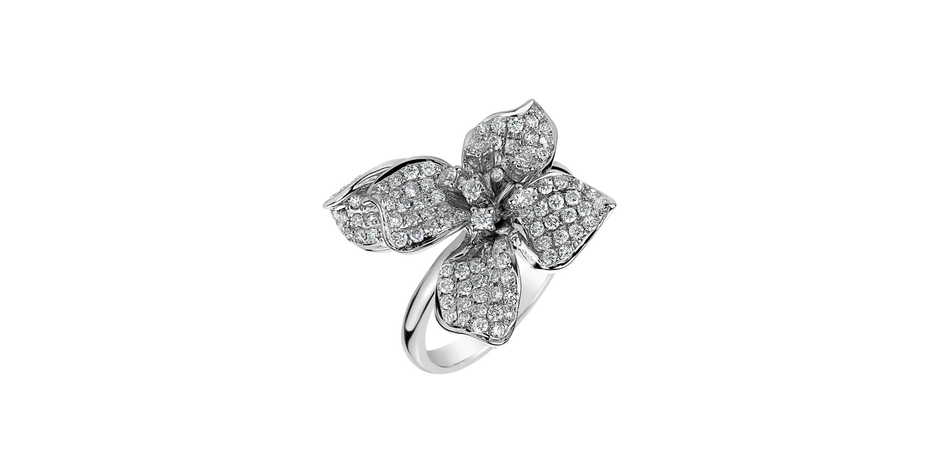 Prsteň s diamantmi Lucinda