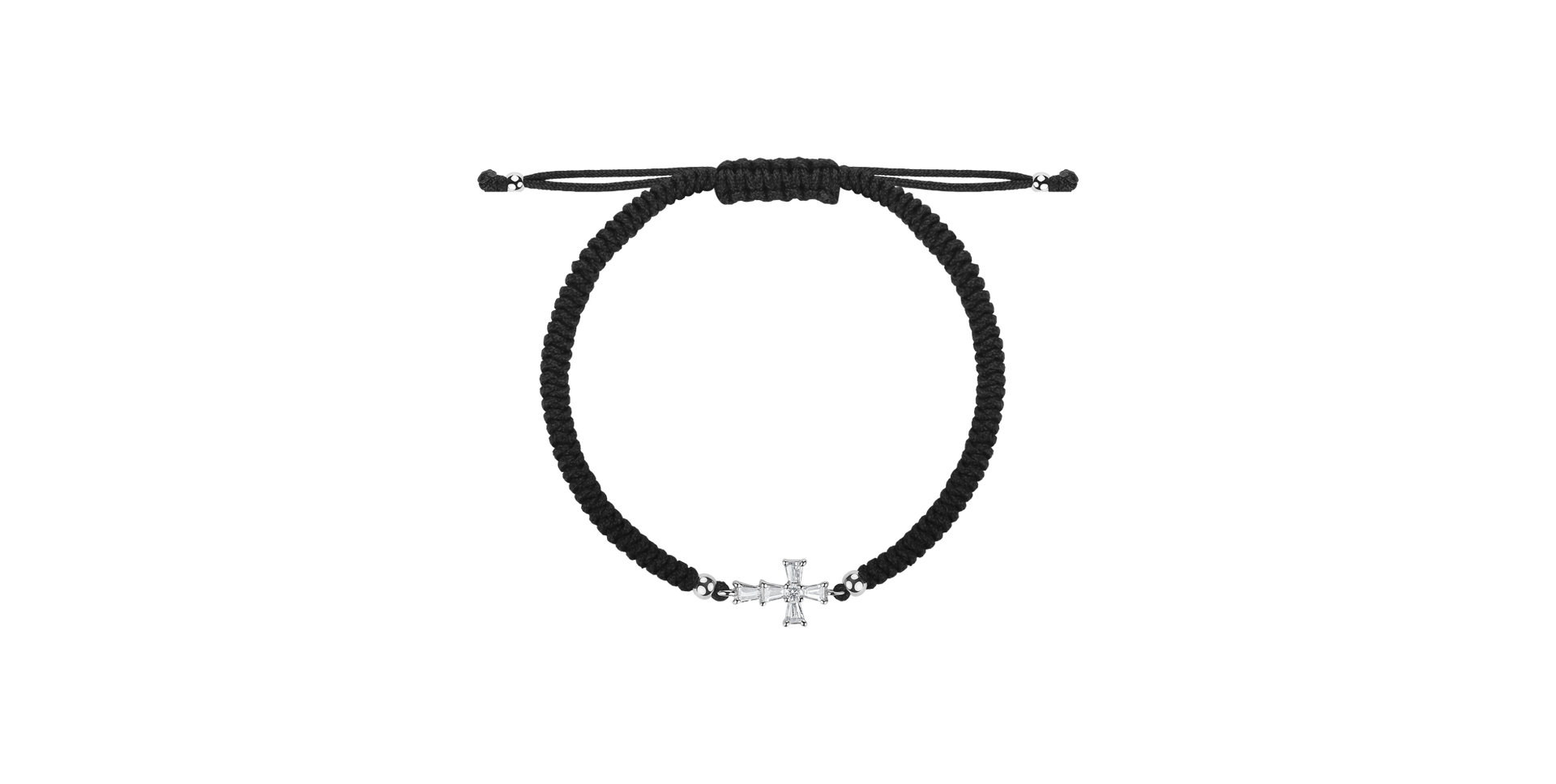 Náramok s diamantmi Cross of Gloss