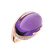 Prsteň s ametystom a diamantmi Gem Miracle5