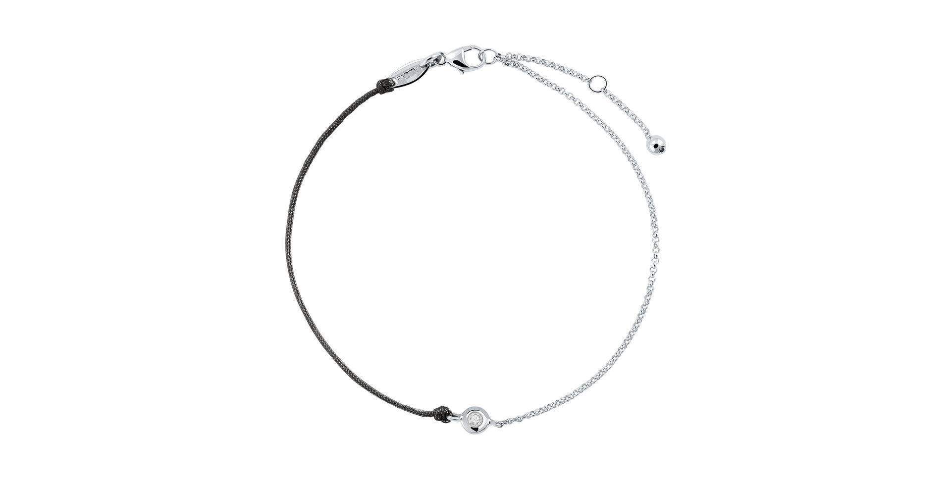 Diamantový náramok so šnúrkou Effect Diamond