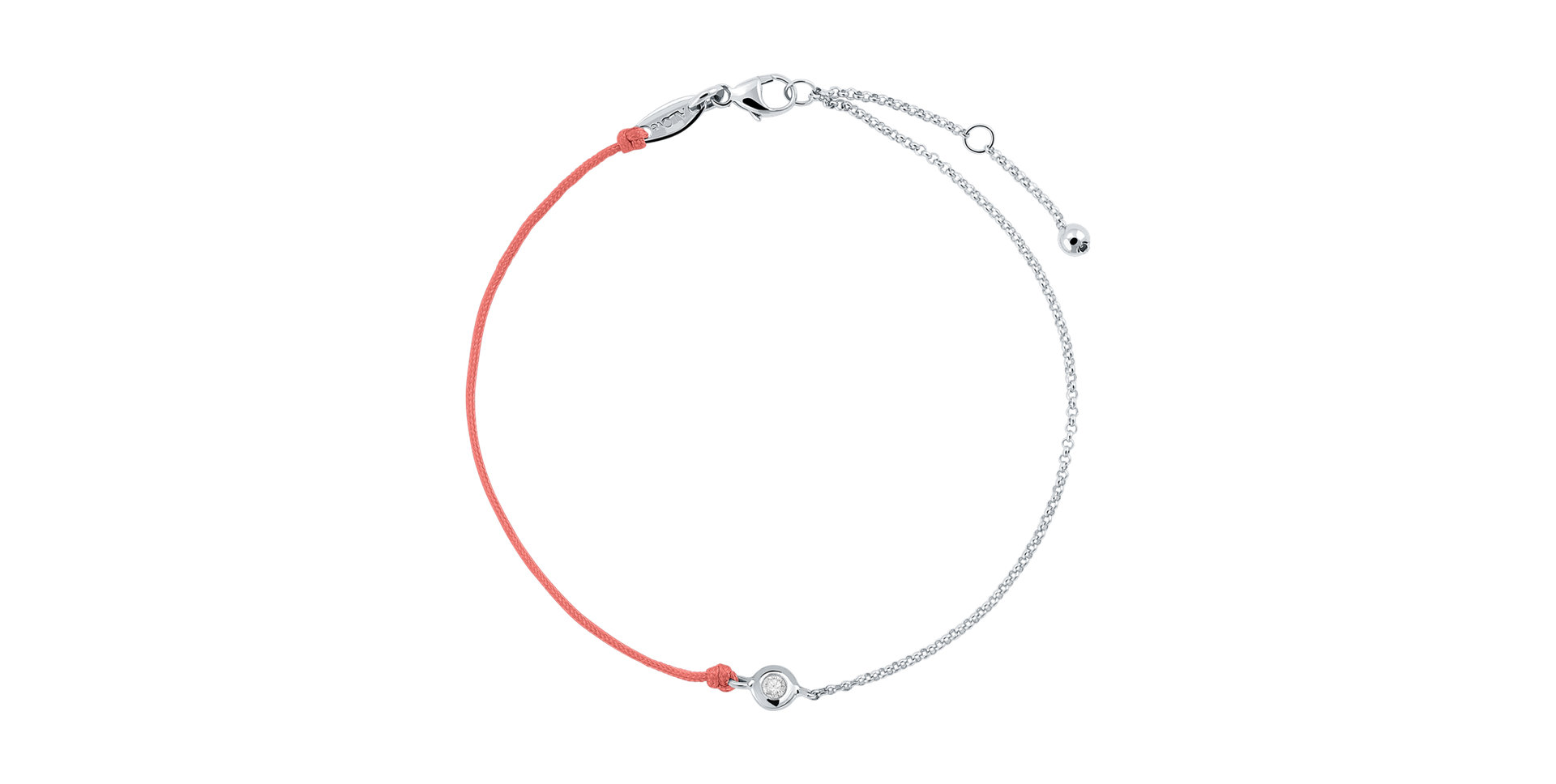 Diamantový náramok so šnúrkou Effect Diamond