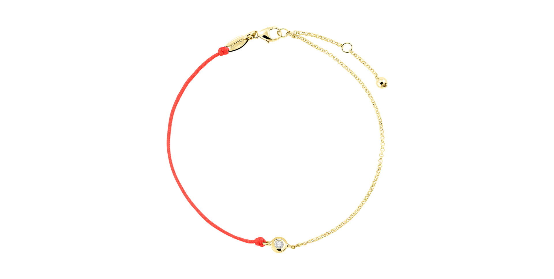 Diamantový náramok so šnúrkou Effect Diamond