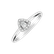 Prsteň s diamantmi Sparkling Triangle4