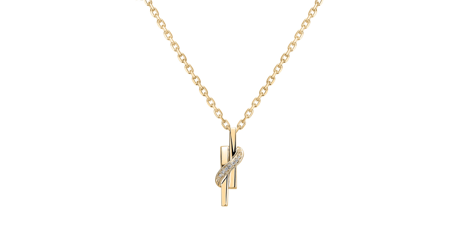 Prívesok s diamantmi Pure Fame