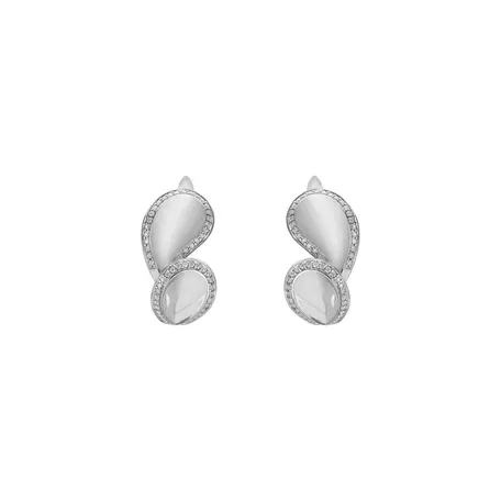 Náušnice s diamantmi Fancy Drops