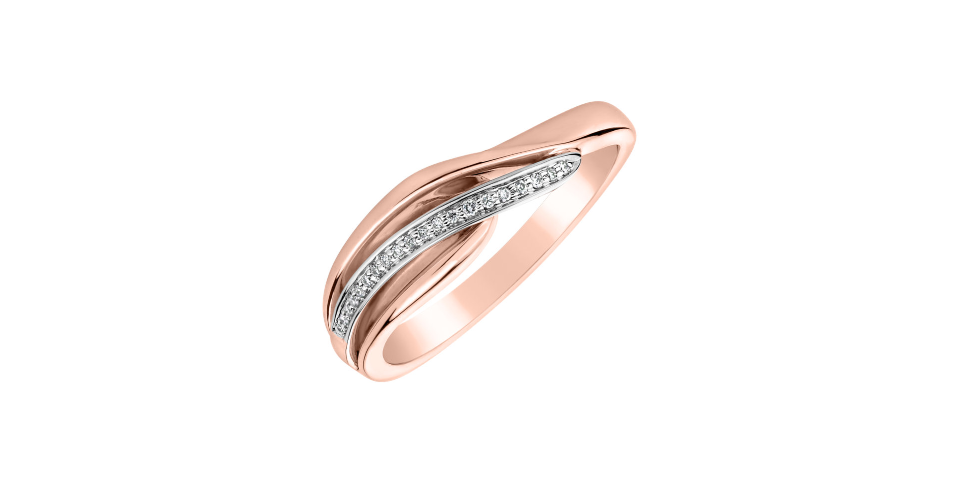 Prsteň s diamantmi Exquisite Life