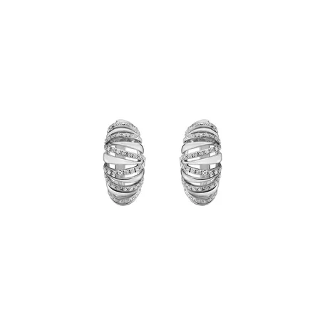Náušnice s diamantmi Opulent Gem