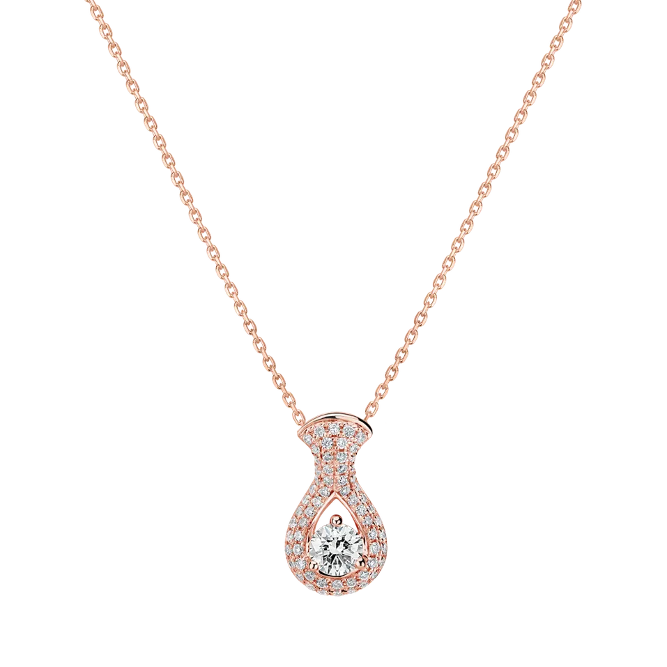 Přívěsok s diamantmi Glittering Drop