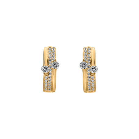 Náušnice s diamantmi Alchemy Essence