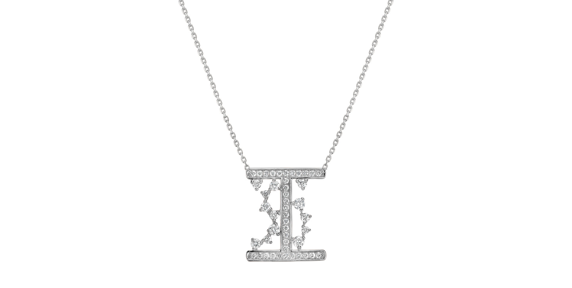 Náhrdelník s diamantmi Iris Signature