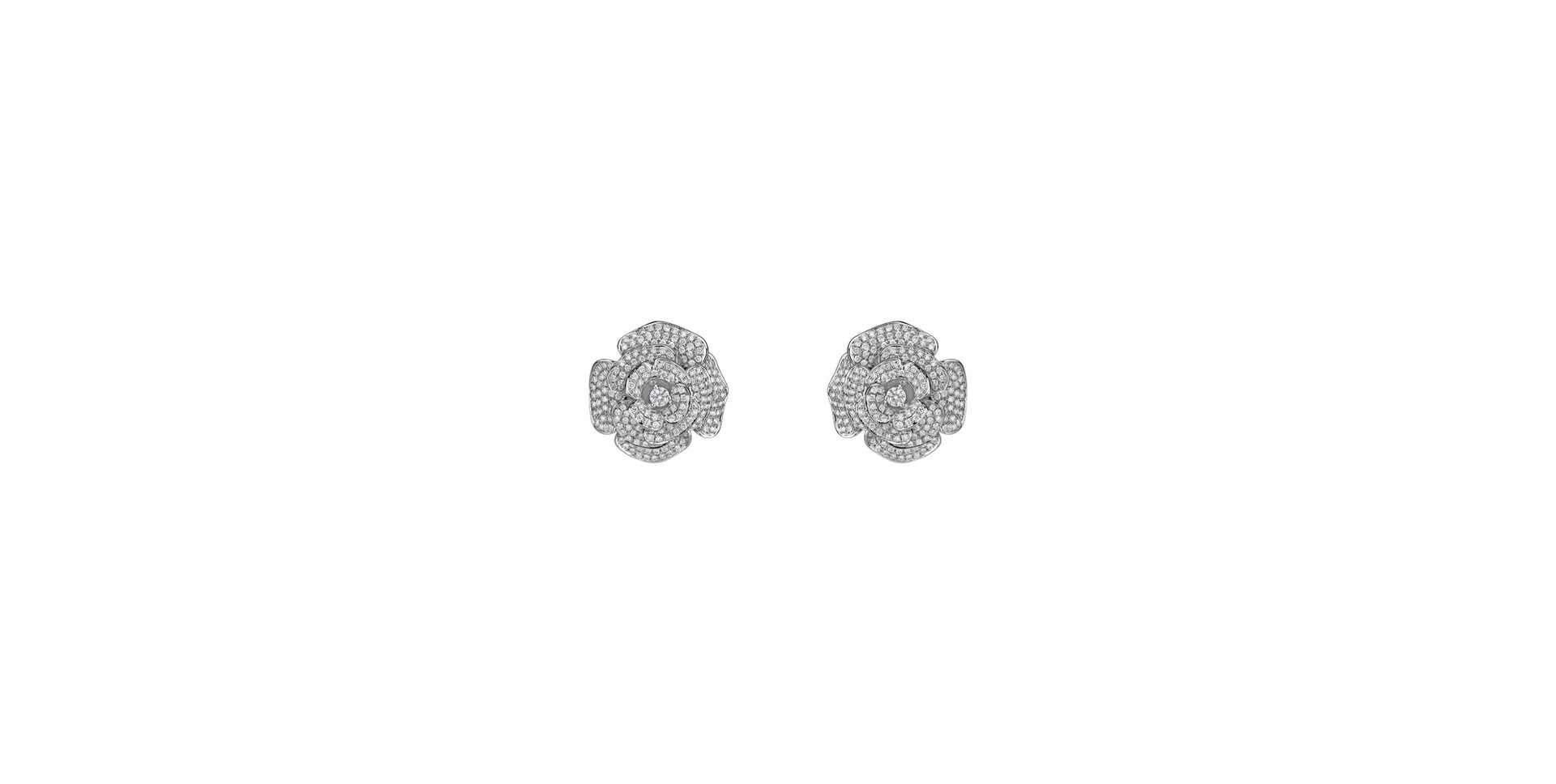 Náušnice s diamantmi Diamond Nature