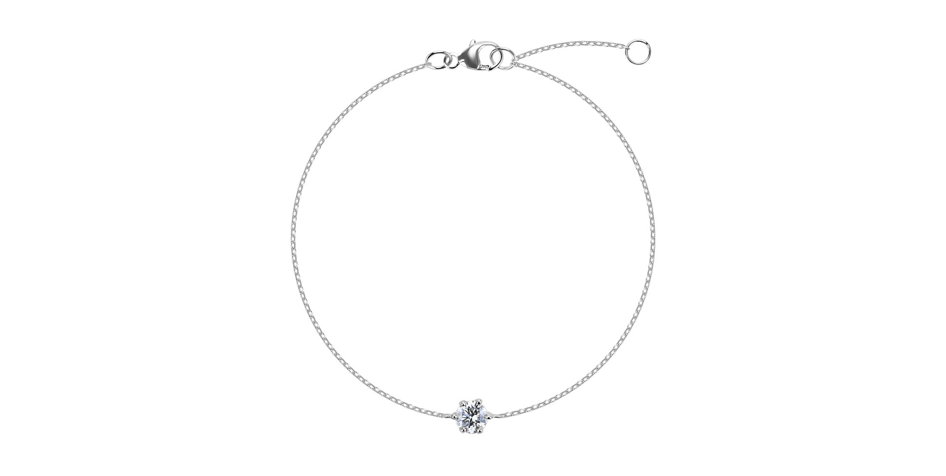 Náramok s diamantom Essential Shine