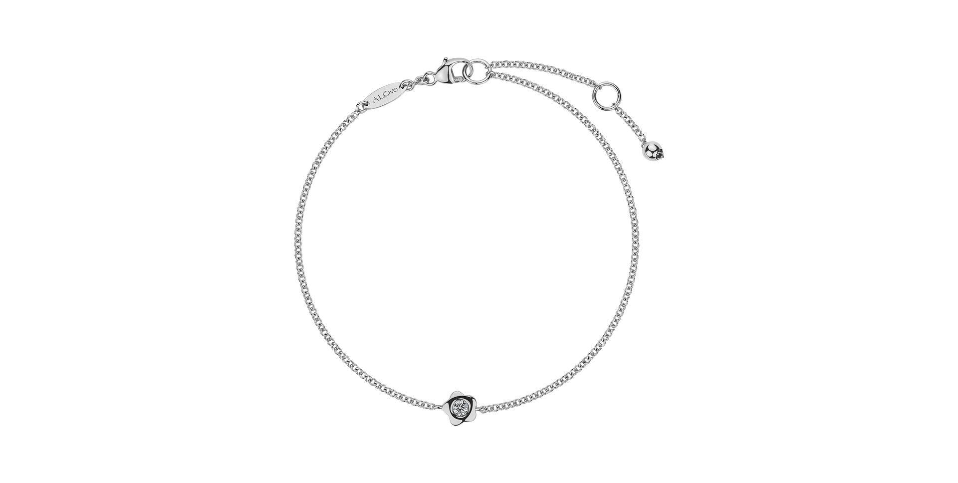 Náramok s diamantom Blossom of Happines