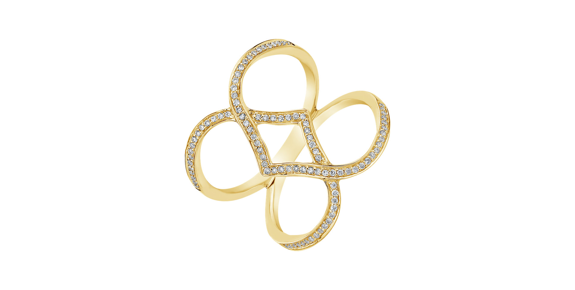 Prsteň s diamantmi Gorgeous Connection