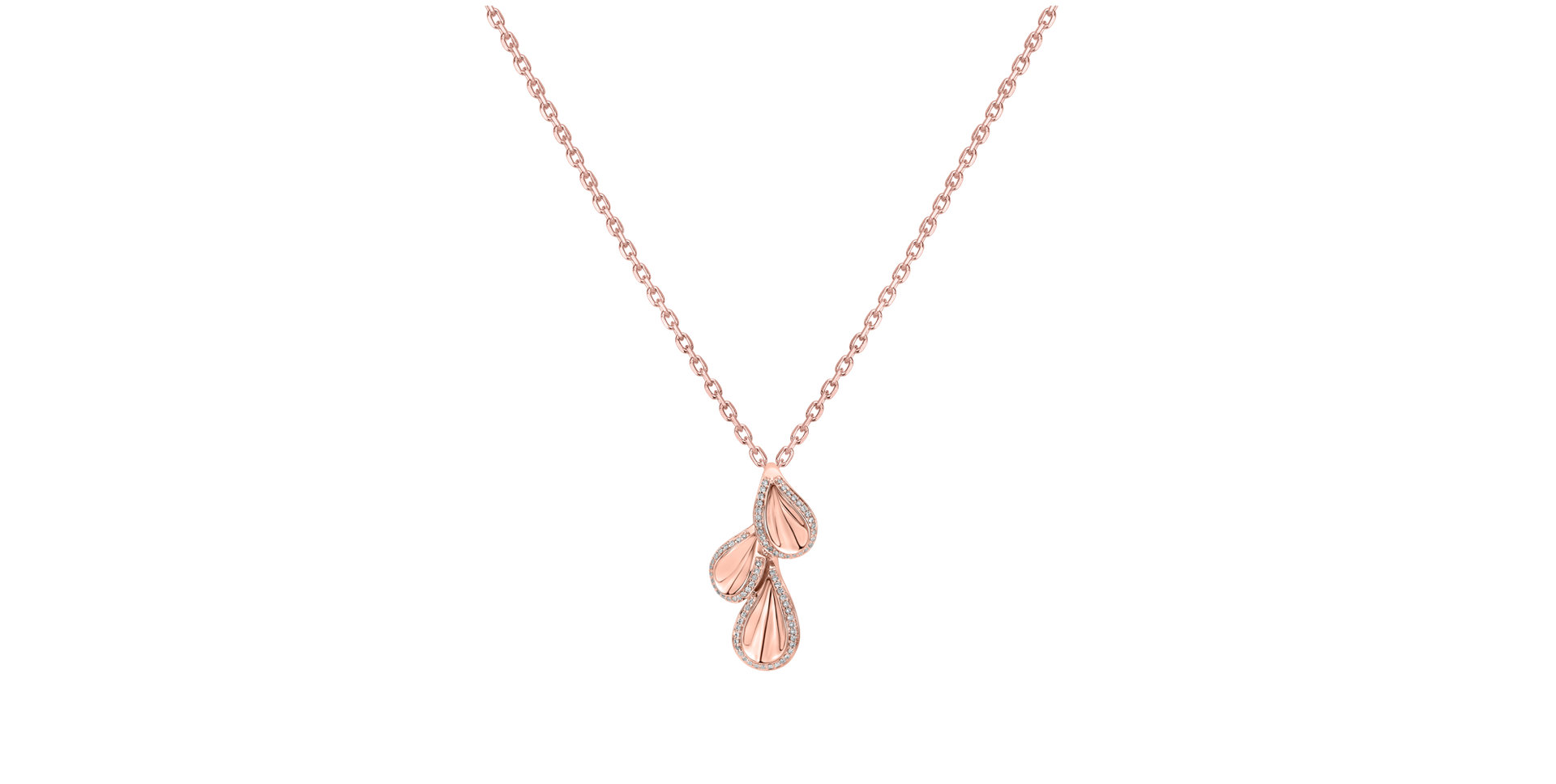 Přívěsok s diamantmi Glamorous Tears