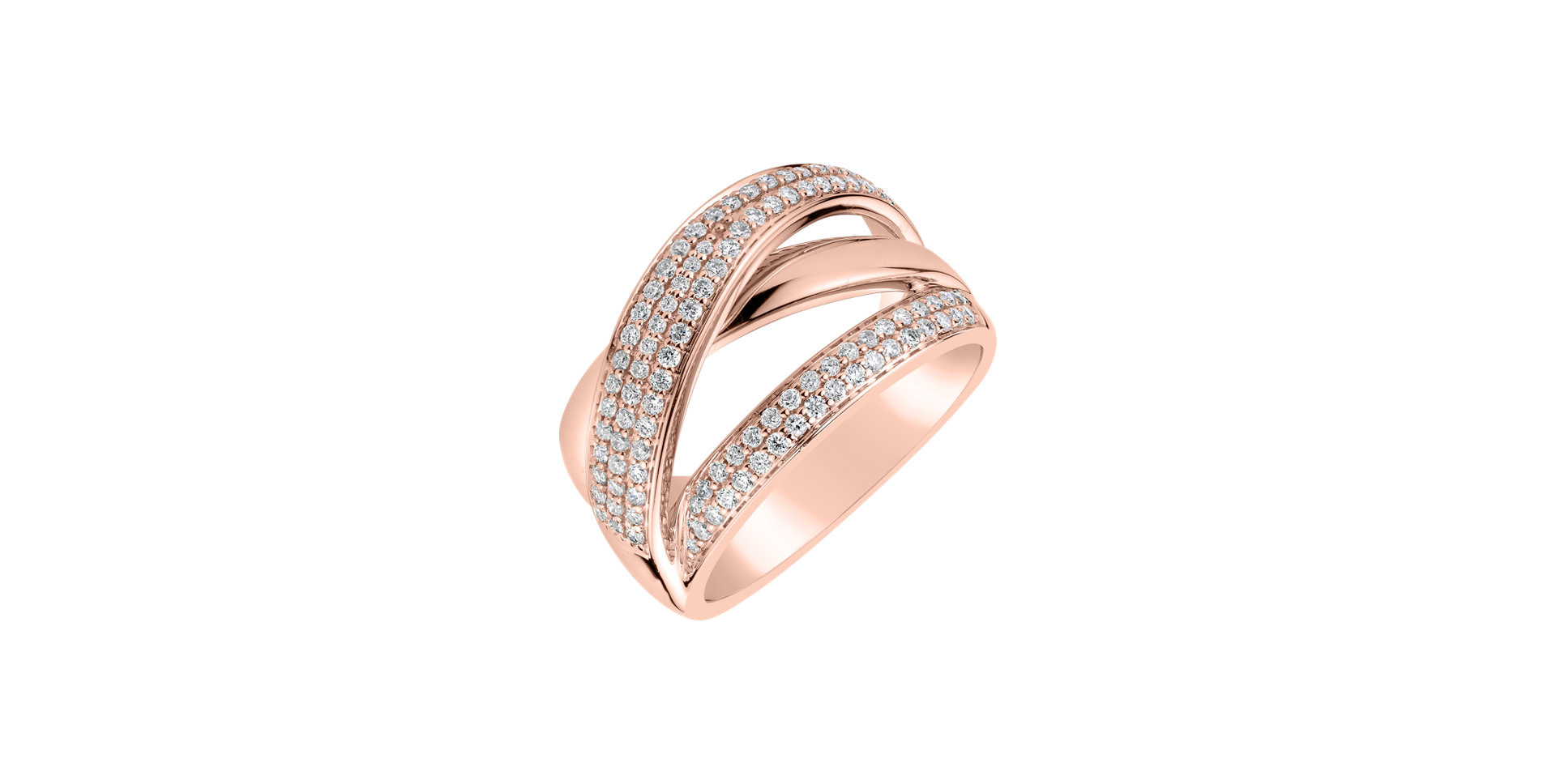 Prsteň s diamantmi Brilliant Touch