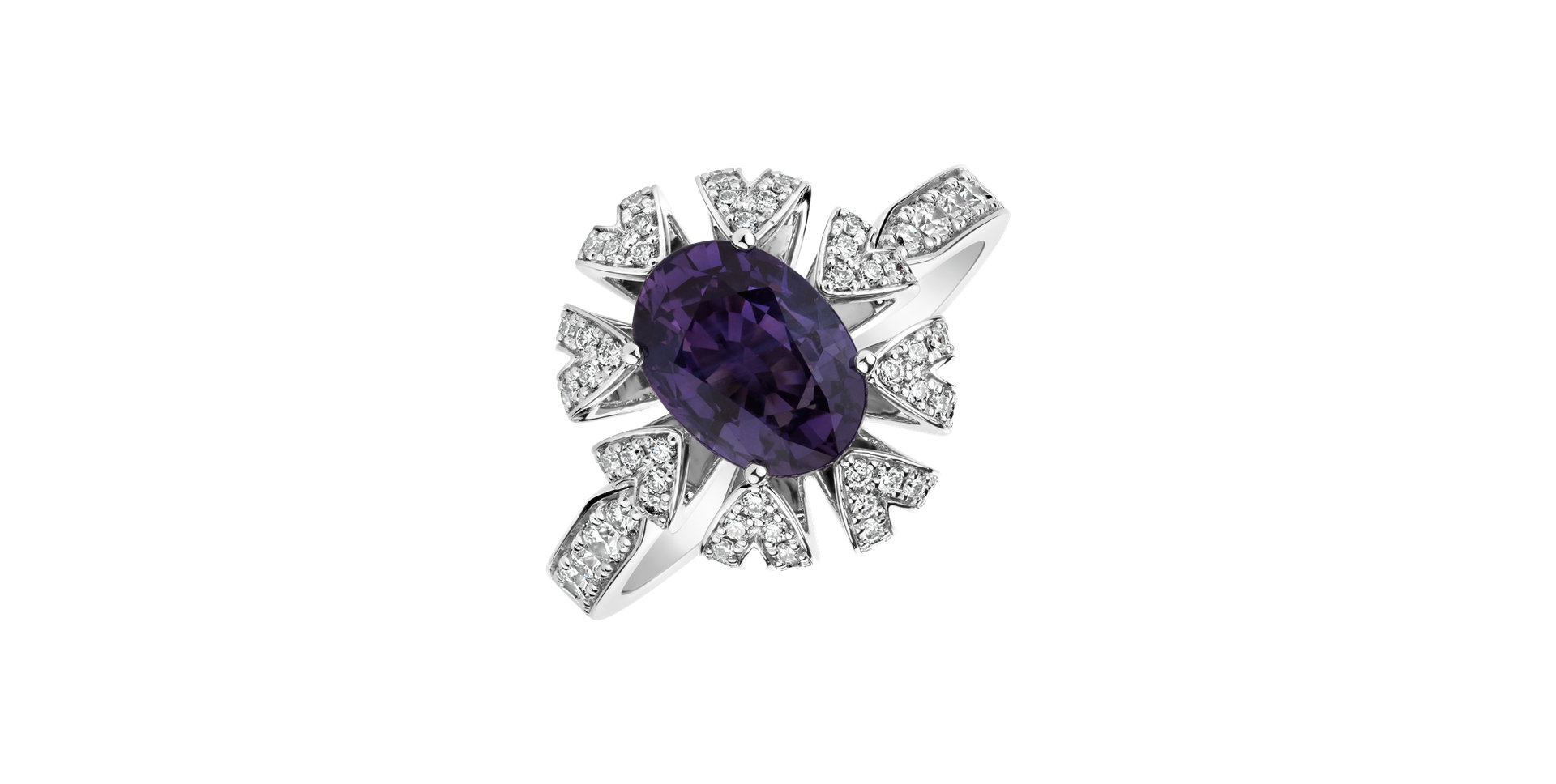 Prsteň so zafírom a diamantmi Goodnight Moon