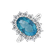 Prsteň s apatitom a diamantmi Sky Goddess4