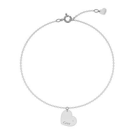Náramok s diamantom Amour Heart