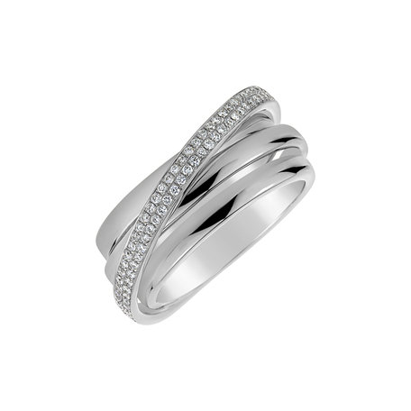 Prsteň s diamantmi Morning Flash