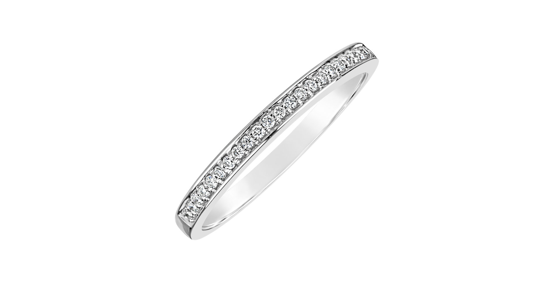 Prsteň s diamantmi Shiny Dawn