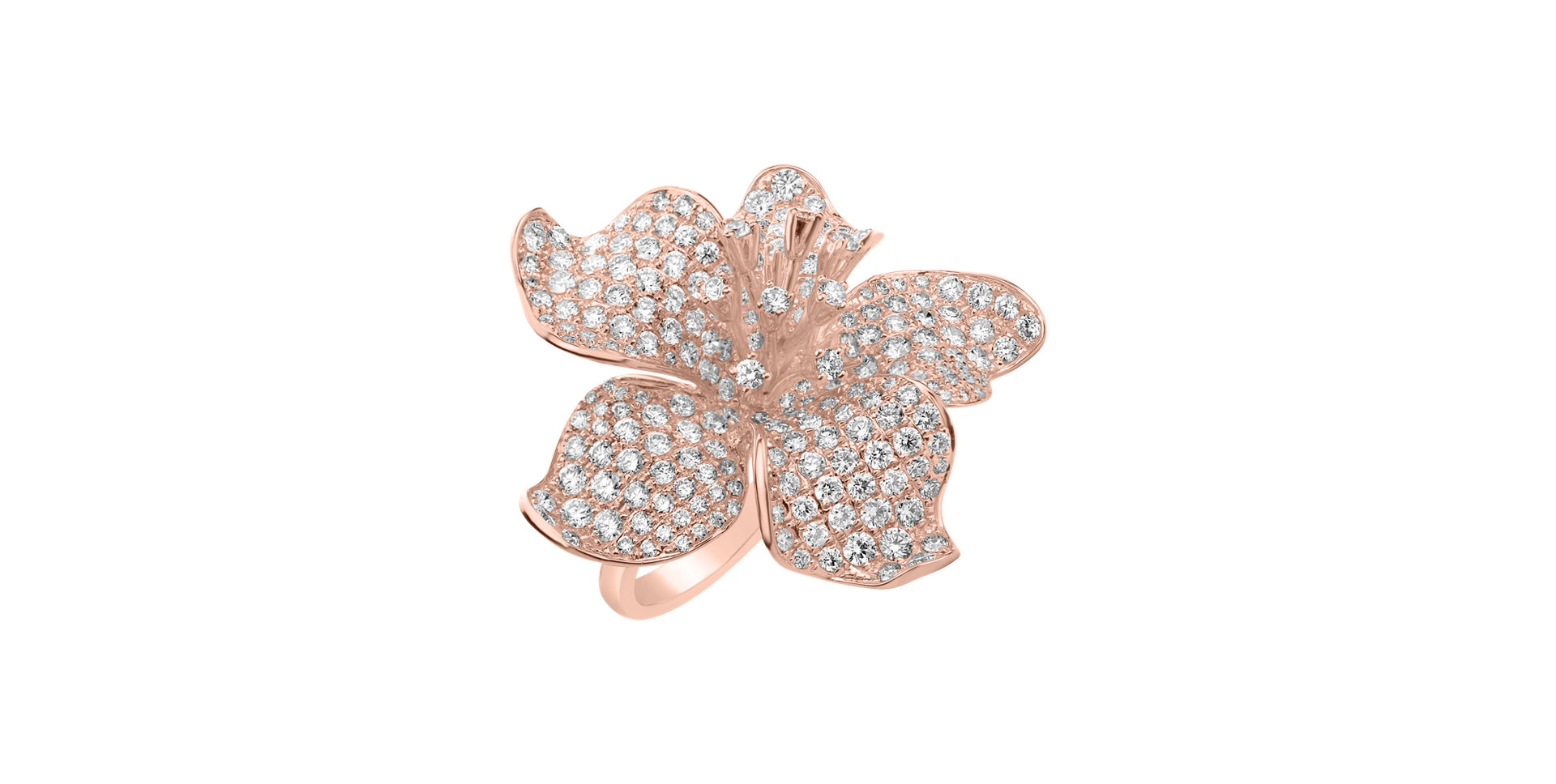 Prsteň s diamantmi Orchid Desire