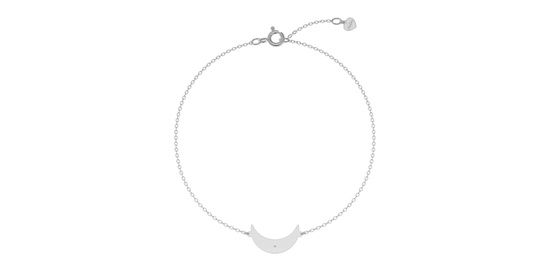 Náramok s diamantom Passion Moon