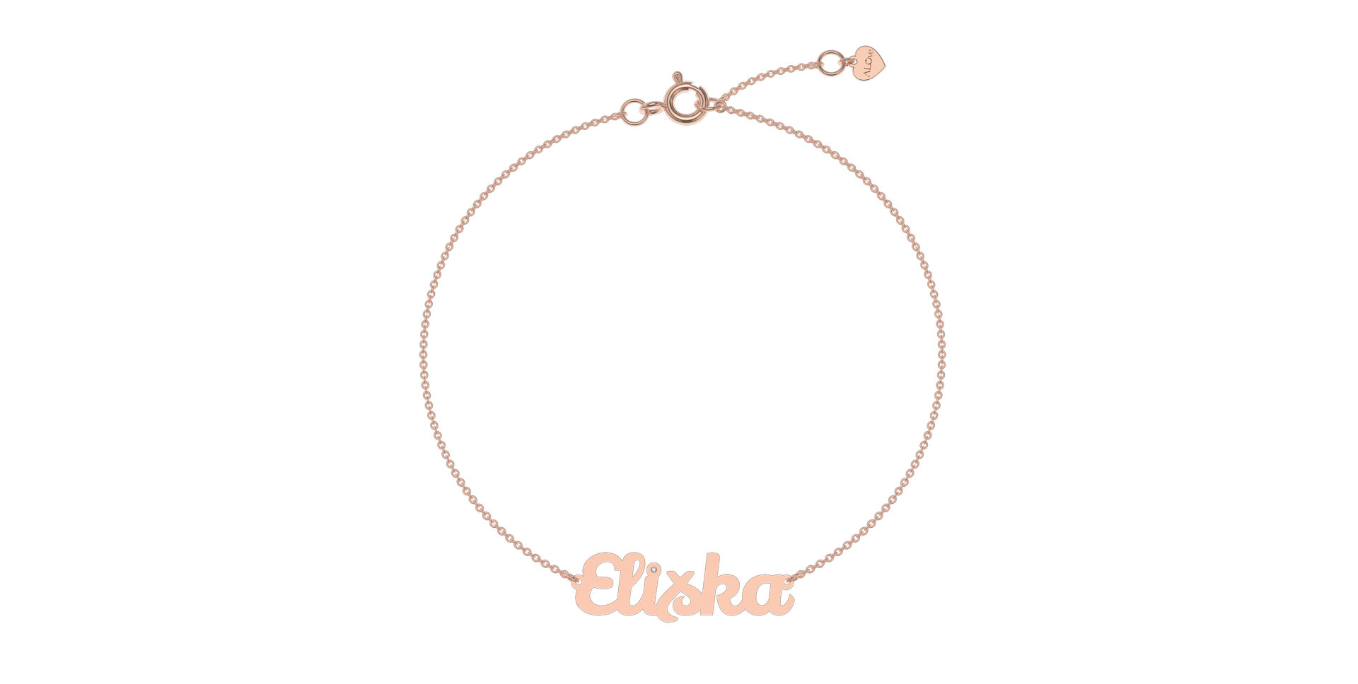 Náramok s diamantom Curly