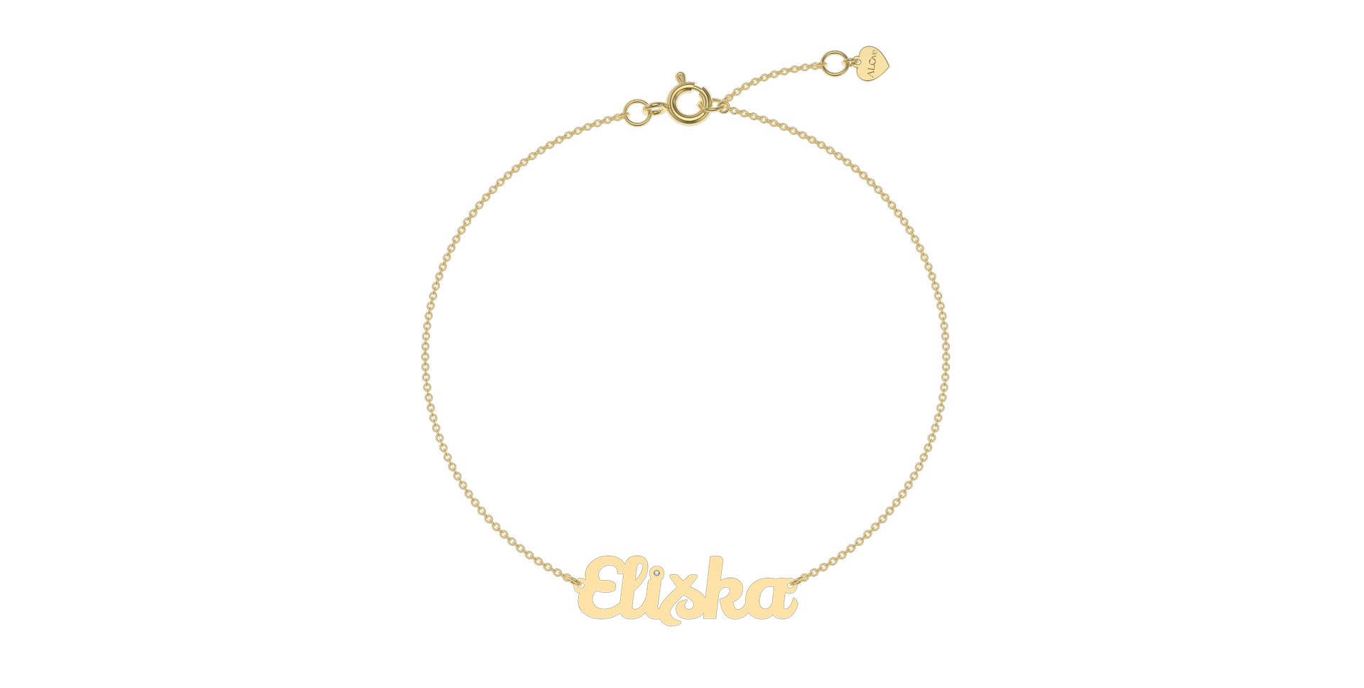 Náramok s diamantom Curly