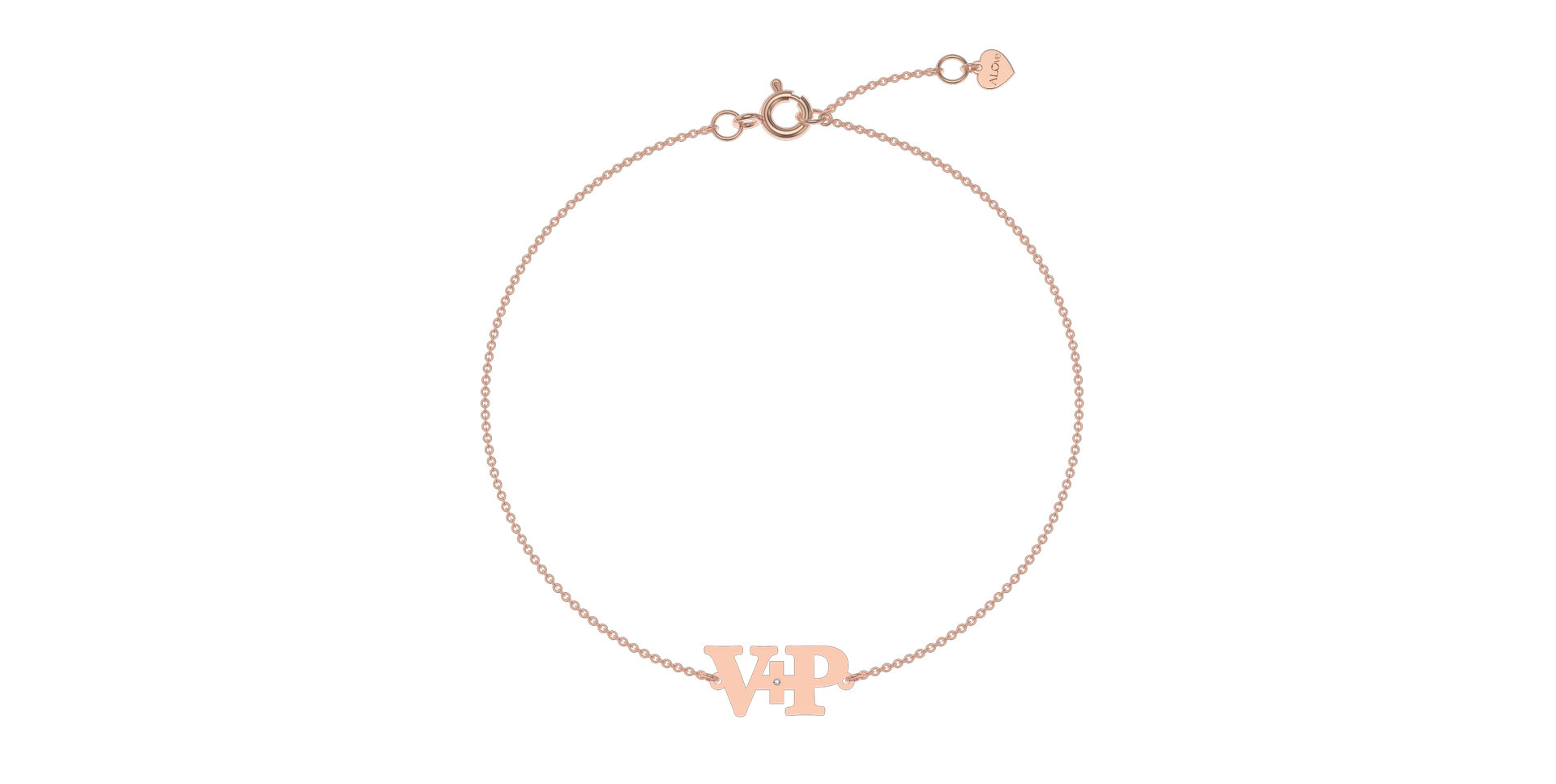 Náramok s diamantom Initials