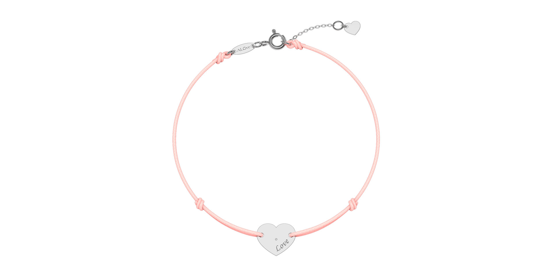 Náramok s diamantom Amour Gem