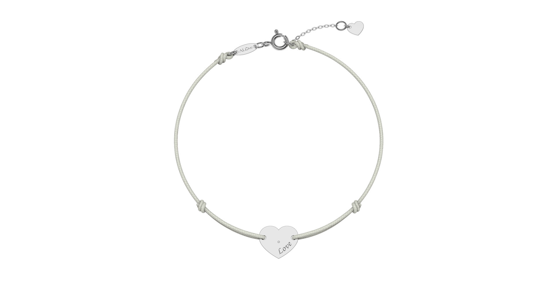 Náramok s diamantom Amour Gem