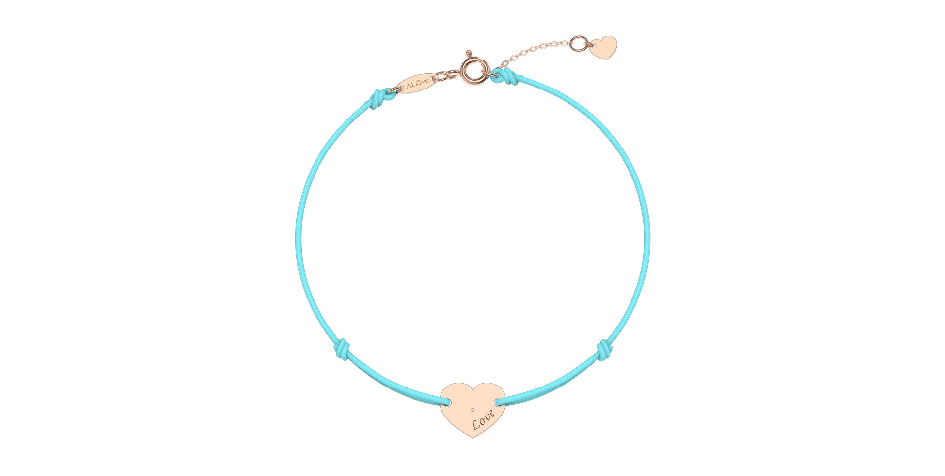 Náramok s diamantom Amour Gem
