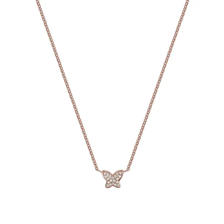 Náhrdelník s diamantmi Magic Butterfly