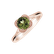 Prsteň s peridotom a diamantmi Charming Delight3