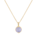 Přívěsok s chalcedonom a diamantmi Fairy Blossom4
