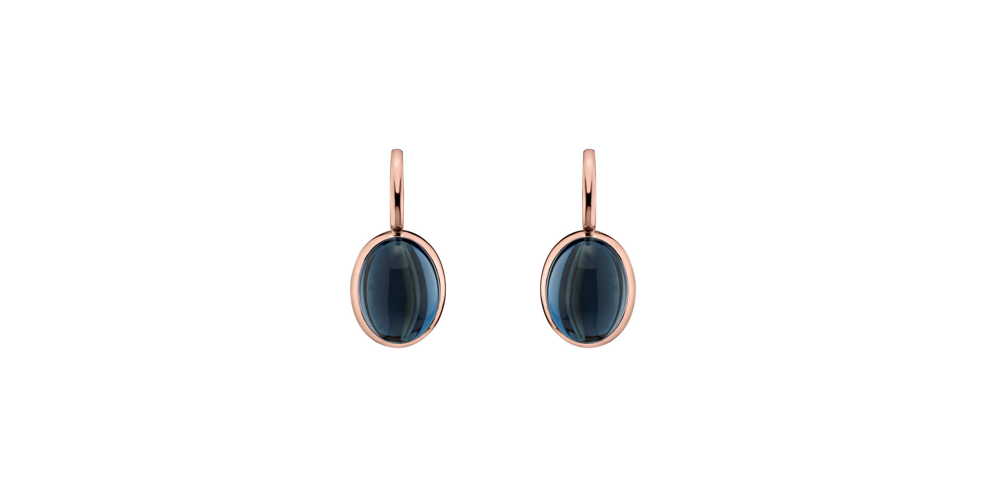 Náušnice s topásom Miracle Cosmos