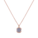 Prívesok s chalcedonom a diamantmi Royal Drop4