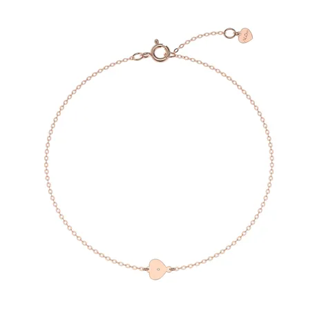 Náramok s diamantom Diamond Heart