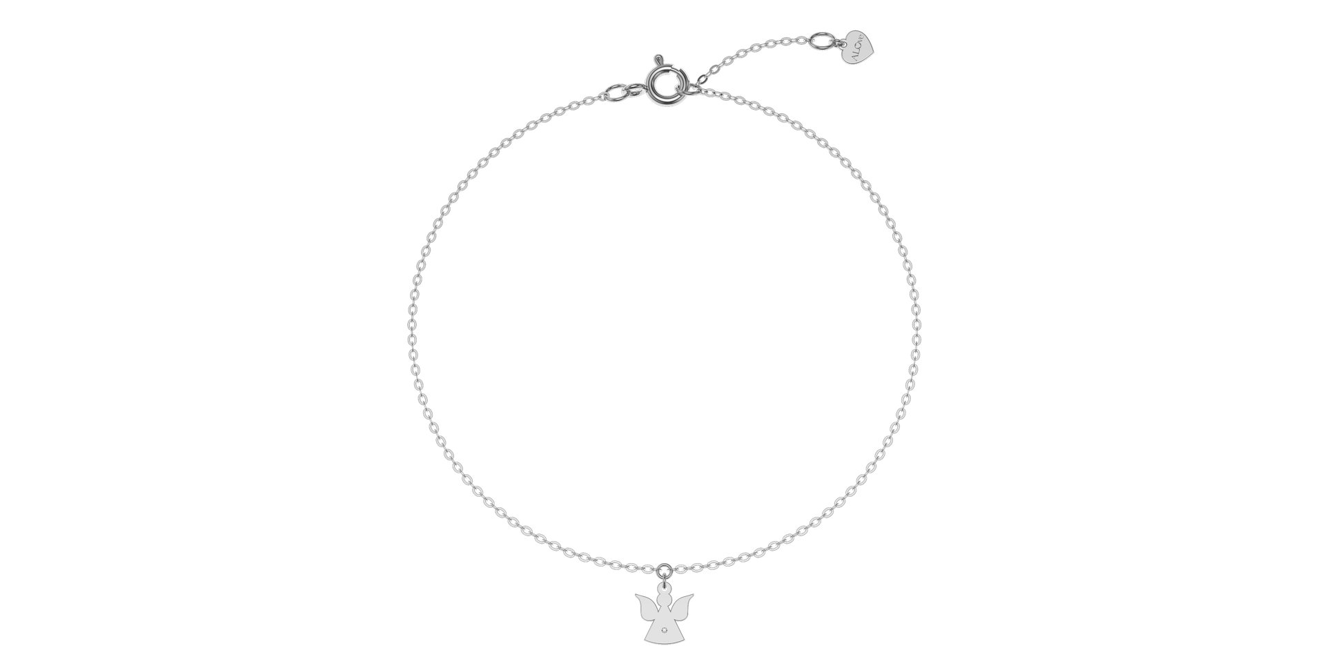 Náramok s diamantom Angel