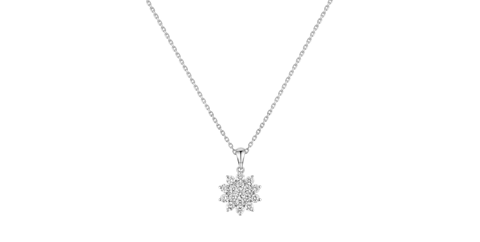 Přívěsok s diamantmi Divine Brilliance