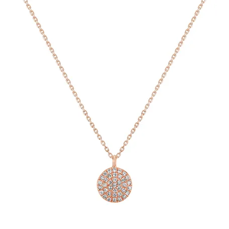 Přívěsok s řetízkom a diamantmi Sophisticated Creation