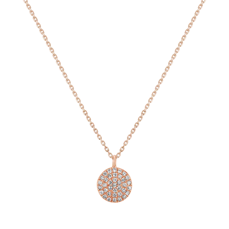 Přívěsok s řetízkom a diamantmi Sophisticated Creation
