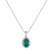 Přívěsok so smaragdom a diamantmi Princess Essence2