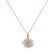Přívěsok s diamantmi Flower Star2