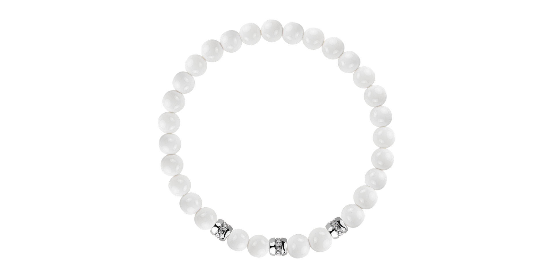 Náramok s diamantmi a achátmi Magic Jewel