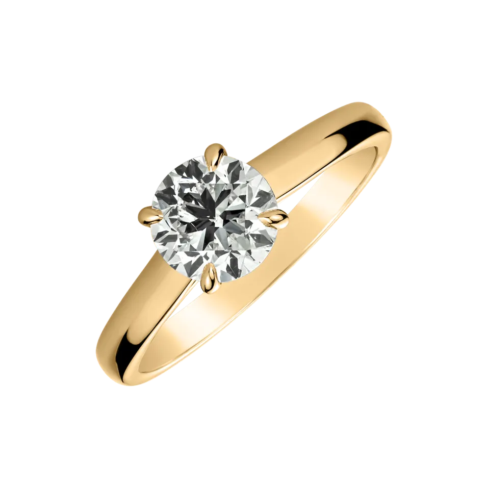 Prsteň s diamantmi Flare