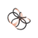 Prsteň s čiernymi diamantmi Precious Dream2