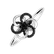 Prsteň s diamantmi Flower2